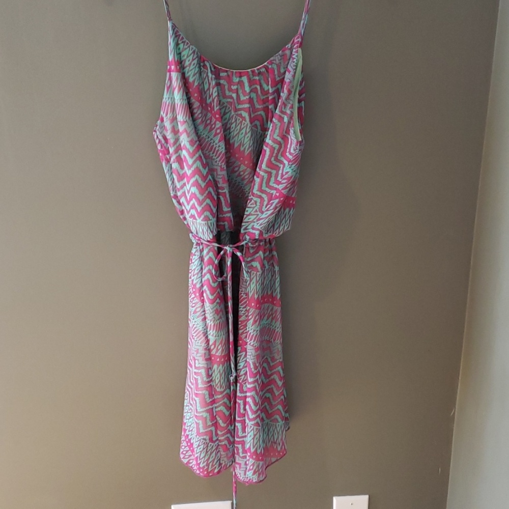 Aztec print dress